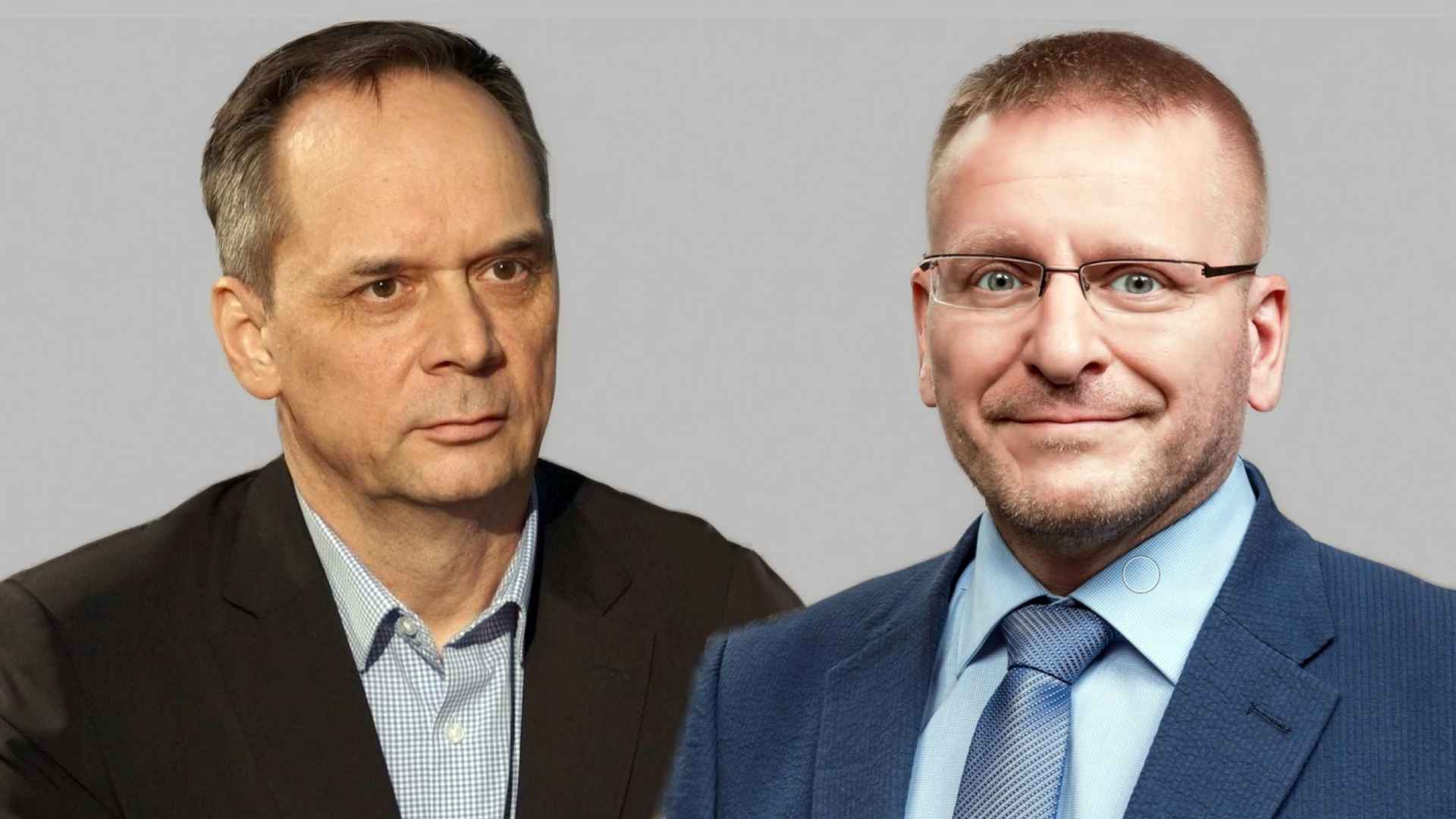 Petr Buchta (left), Marek Poledníček (right)