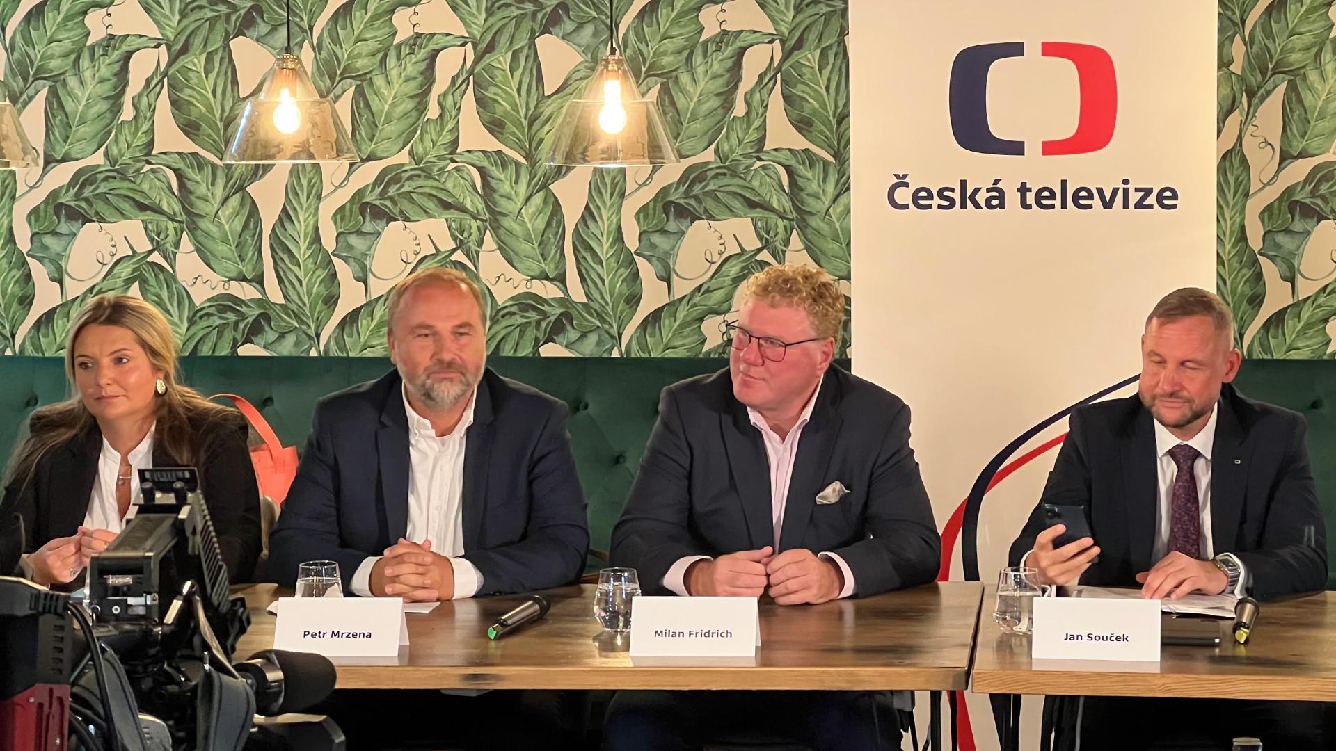 Press conference of the incoming Director General of Czech Television.